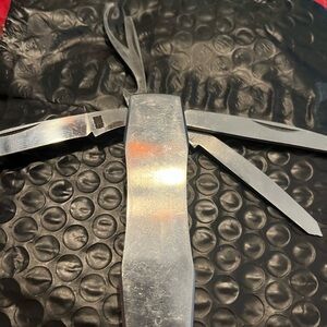 Silver Multi-Tool Pocket Accessory